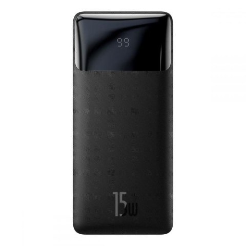BASEUS BIPOW 15W DIGITAL DISPLAY POWER BANK 10000MAH BLACK BASEUS BIPOW 15W DIGITAL DISPLAY POWER BANK 10000MAH BLACK