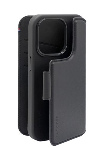 Decoded Detachable Wallet - skórzana obudowa ochronna do iPhone 14 Pro Max kompatybilna z MagSafe (black) Decoded Detachable Wallet - skórzana obudowa ochronna do iPhone 14 Pro Max kompatybilna z MagSafe (black)