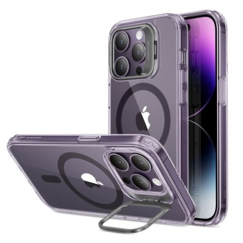 ESR CLASSIC KICKSTAND HALOLOCK MAGSAFE IPHONE 14 PRO CLEAR/PURPLE ESR CLASSIC KICKSTAND HALOLOCK MAGSAFE IPHONE 14 PRO CLEAR/PURPLE