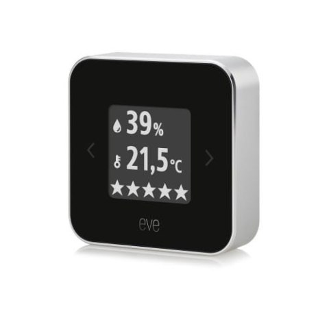 Eve Room - monitor jakości powietrza, temperatury i wilgotności w pomieszczeniu (technologia Thread) Eve Room - monitor jakości powietrza, temperatury i wilgotności w pomieszczeniu (technologia Thread)