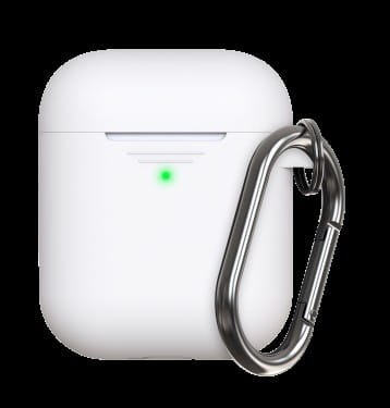 KeyBudz Elevate Keychain - silikonowe etui ochronne do AirPods 1/2 (white) KeyBudz Elevate Keychain - silikonowe etui ochronne do AirPods 1/2 (white)