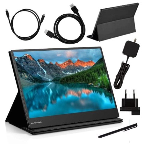 MONITOR PEPPER JOBS XtendTouch XT1610F 15.6 IPS USB-C przenośny dotykowy V3 (czarny) MONITOR PEPPER JOBS XtendTouch XT1610F 15.6 IPS USB-C przenośny dotykowy V3 (czarny)