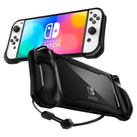 SPIGEN RUGGED ARMOR NINTENDO SWITCH OLED MATTE BLACK SPIGEN RUGGED ARMOR NINTENDO SWITCH OLED MATTE BLACK