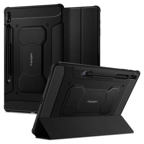 SPIGEN RUGGED ARMOR "PRO" GALAXY TAB S7+ / S8+ PLUS 12.4 BLACK SPIGEN RUGGED ARMOR "PRO" GALAXY TAB S7+ / S8+ PLUS 12.4 BLACK