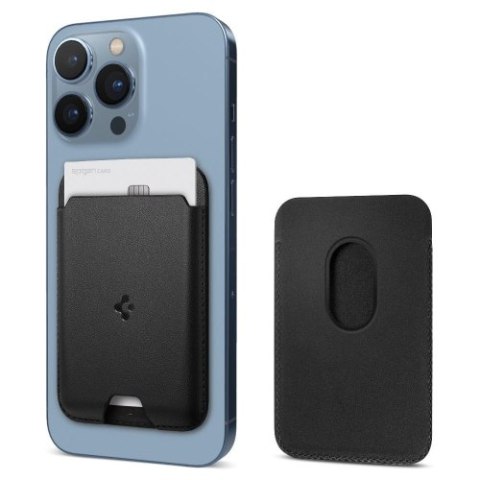 SPIGEN VALENTINUS MAGSAFE UNIVERSAL MAGNETIC CARD HOLDER BLACK SPIGEN VALENTINUS MAGSAFE UNIVERSAL MAGNETIC CARD HOLDER BLACK