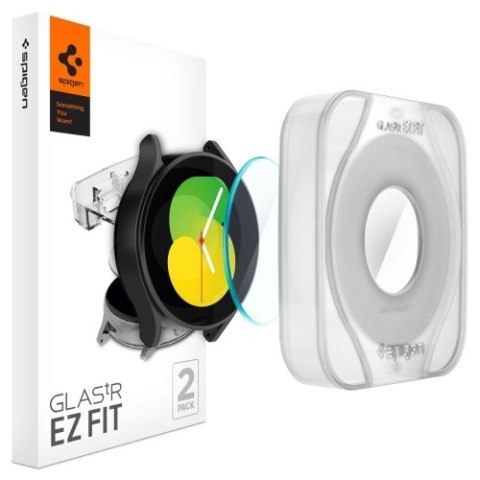 SZKŁO HARTOWANE SPIGEN GLAS.TR "EZ-FIT" 2-PACK GALAXY WATCH 4 / 5 (44 MM) SZKŁO HARTOWANE SPIGEN GLAS.TR "EZ-FIT" 2-PACK GALAXY WATCH 4 / 5 (44 MM)