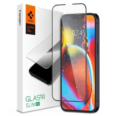 SZKŁO HARTOWANE SPIGEN GLASS FC IPHONE 13 PRO MAX / 14 PLUS / 15 PLUS BLACK SZKŁO HARTOWANE SPIGEN GLASS FC IPHONE 13 PRO MAX / 14 PLUS / 15 PLUS BLACK
