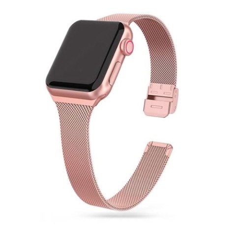 TECH-PROTECT THIN MILANESE APPLE WATCH 4 / 5 / 6 / 7 / 8 / 9 / SE (38 / 40 / 41 MM) ROSE GOLD TECH-PROTECT THIN MILANESE APPLE WATCH 4 / 5 / 6 / 7 / 8 / 9 / SE (38 / 40 / 41 MM) ROSE GOLD