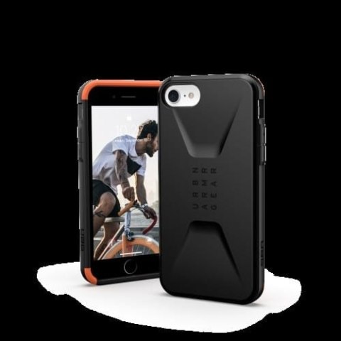 UAG Civilian - obudowa ochronna do iPhone SE 2/3G, iPhone 7/8 (black) UAG Civilian - obudowa ochronna do iPhone SE 2/3G, iPhone 7/8 (black)