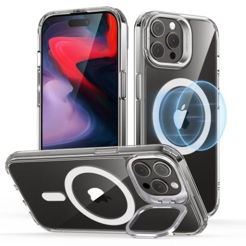ESR CLASSIC KICKSTAND HALOLOCK MAGSAFE IPHONE 15 PRO MAX CLEAR ESR CLASSIC KICKSTAND HALOLOCK MAGSAFE IPHONE 15 PRO MAX CLEAR