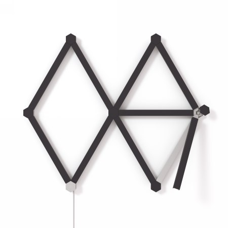 Nanoleaf Lines 60 degrees Skin - nakładka na listwy świetlne 60 stopni (9 sztuk) (black-matte) Nanoleaf Lines 60 degrees Skin - nakładka na listwy świetlne 60 stopni (9 sztuk) (black-matte)