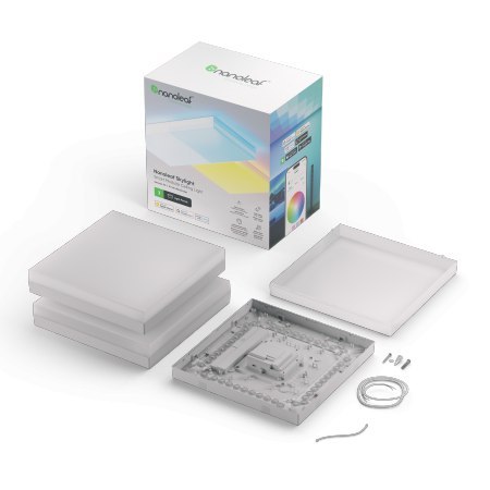 Nanoleaf Skylight Starter Kit - sufitowe panele świetlne (3 sztuki) Nanoleaf Skylight Starter Kit - sufitowe panele świetlne (3 sztuki)