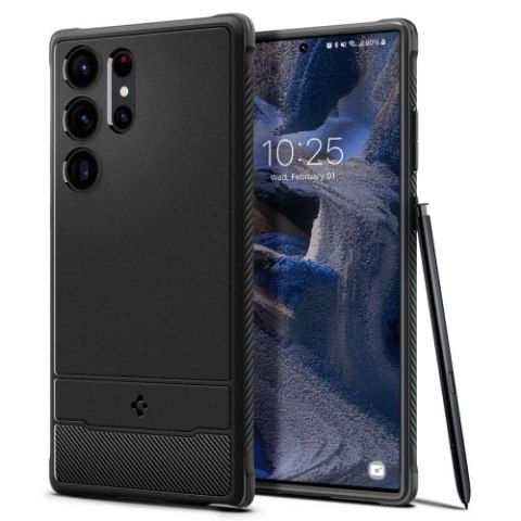 SPIGEN RUGGED ARMOR GALAXY S23 ULTRA MATTE BLACK SPIGEN RUGGED ARMOR GALAXY S23 ULTRA MATTE BLACK