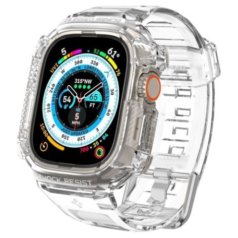 SPIGEN RUGGED ARMOR "PRO" APPLE WATCH ULTRA 1 / 2 (49 MM) CRYSTAL CLEAR SPIGEN RUGGED ARMOR "PRO" APPLE WATCH ULTRA 1 / 2 (49 MM) CRYSTAL CLEAR