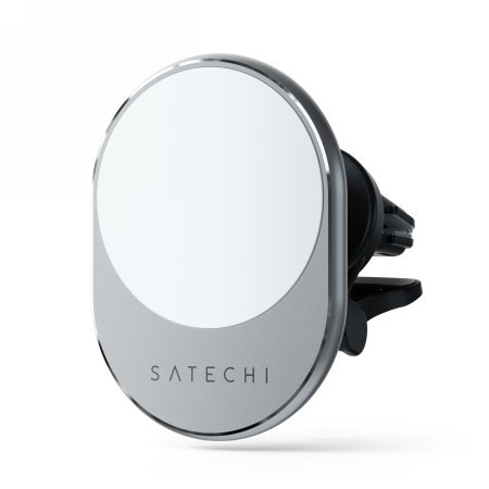 Satechi Magnetic Car - bezprzewodowa, magnetyczna ładowarka samochodowa na kratkę nawiewu (space gray) Satechi Magnetic Car - bezprzewodowa, magnetyczna ładowarka samochodowa na kratkę nawiewu (space gray)