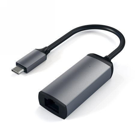 Satechi Type-C to Gigabit Ethernet - adapter USB-C/Gigabit Ethernet (space gray) Satechi Type-C to Gigabit Ethernet - adapter USB-C/Gigabit Ethernet (space gray)
