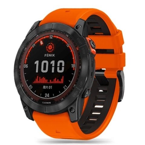 TECH-PROTECT ICONBAND PRO GARMIN FENIX 3 / 5X / 3HR / 5X PLUS / 6X / 6X PRO / 7X ORANGE/BLACK TECH-PROTECT ICONBAND PRO GARMIN FENIX 3 / 5X / 3HR / 5X PLUS / 6X / 6X PRO / 7X ORANGE/BLACK