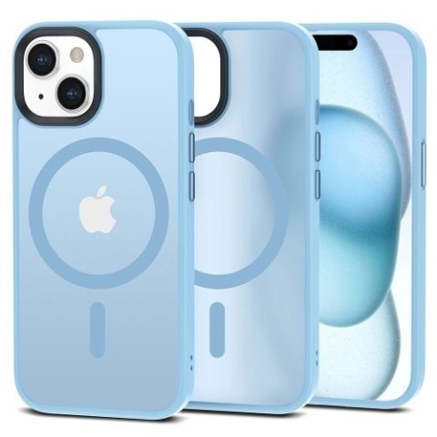 TECH-PROTECT MAGMAT MAGSAFE IPHONE 15 MATTE SKY BLUE TECH-PROTECT MAGMAT MAGSAFE IPHONE 15 MATTE SKY BLUE