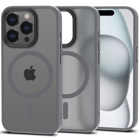 TECH-PROTECT MAGMAT MAGSAFE IPHONE 15 PRO MATTE TITANIUM TECH-PROTECT MAGMAT MAGSAFE IPHONE 15 PRO MATTE TITANIUM