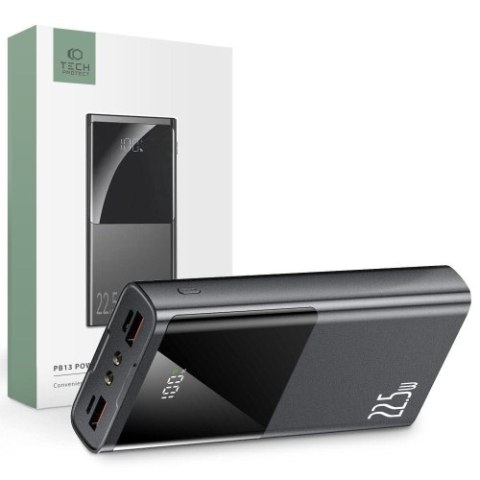 TECH-PROTECT PB13-22.5W POWER BANK 20000MAH GREY TECH-PROTECT PB13-22.5W POWER BANK 20000MAH GREY