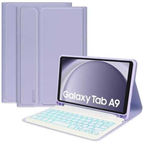 TECH-PROTECT SC PEN + KEYBOARD GALAXY TAB A9 8.7 X110 / X115 VIOLET TECH-PROTECT SC PEN + KEYBOARD GALAXY TAB A9 8.7 X110 / X115 VIOLET