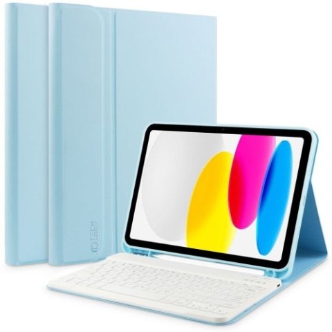 TECH-PROTECT SC PEN + KEYBOARD IPAD 10.9 10 / 2022 SKY BLUE TECH-PROTECT SC PEN + KEYBOARD IPAD 10.9 10 / 2022 SKY BLUE