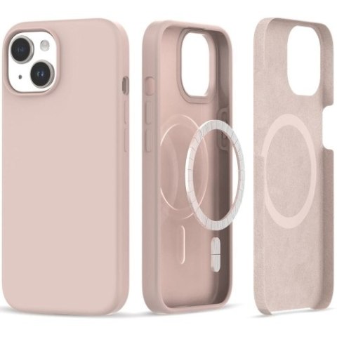 TECH-PROTECT SILICONE MAGSAFE IPHONE 15 CANDY PINK TECH-PROTECT SILICONE MAGSAFE IPHONE 15 CANDY PINK