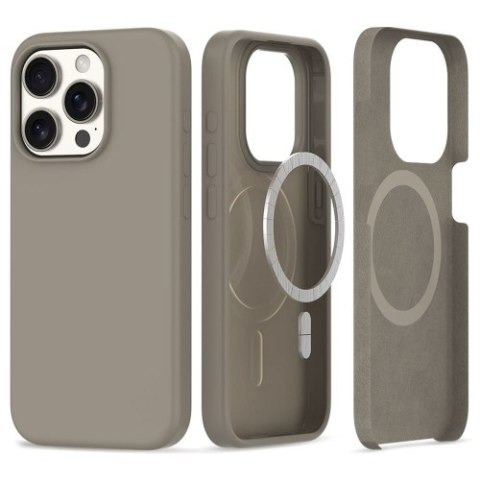 TECH-PROTECT SILICONE MAGSAFE IPHONE 15 PRO TITANIUM TECH-PROTECT SILICONE MAGSAFE IPHONE 15 PRO TITANIUM