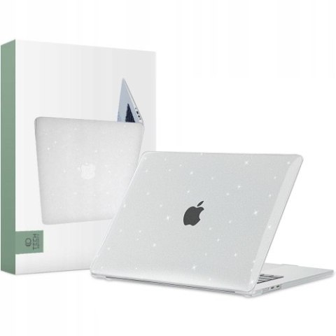 TECH-PROTECT SMARTSHELL MACBOOK AIR 15 M2 / M3 / 2023-2024 GLITTER CLEAR TECH-PROTECT SMARTSHELL MACBOOK AIR 15 M2 / M3 / 2023-2024 GLITTER CLEAR