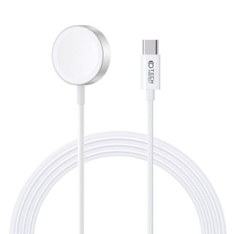 TECH-PROTECT ULTRABOOST MAGNETIC CHARGING TYPE-C CABLE 120CM APPLE WATCH WHITE TECH-PROTECT ULTRABOOST MAGNETIC CHARGING TYPE-C CABLE 120CM APPLE WATCH WHITE
