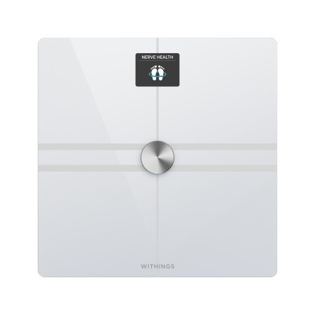 Withings Body Comp - waga z analizą masy ciała oraz pomiarem tętna. Wyrób medyczny (white) Withings Body Comp - waga z analizą masy ciała oraz pomiarem tętna. Wyrób medyczny (white)