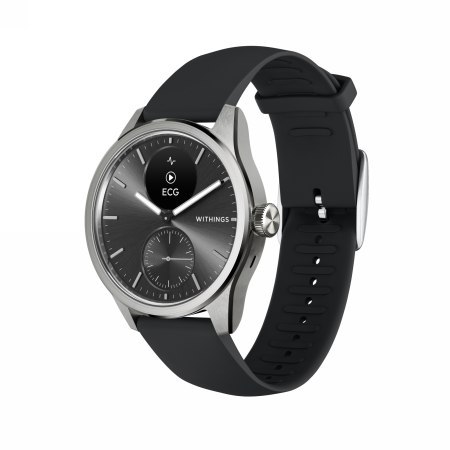 Withings Scanwatch 2 - zegarek z funkcją EKG, pomiarem pulsu i SPO2 oraz mierzeniem aktywności fizycznej i snu (42mm, black) Withings Scanwatch 2 - zegarek z funkcją EKG, pomiarem pulsu i SPO2 oraz mierzeniem aktywności fizycznej i snu (42mm, black)