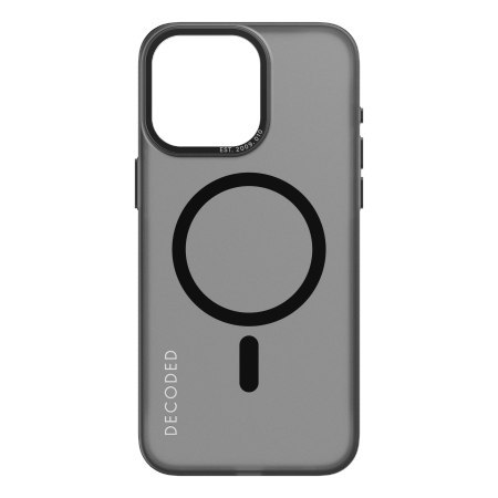 Decoded - obudowa ochronna do iPhone 15 Pro Max kompatybilna z MagSafe (ice-black)