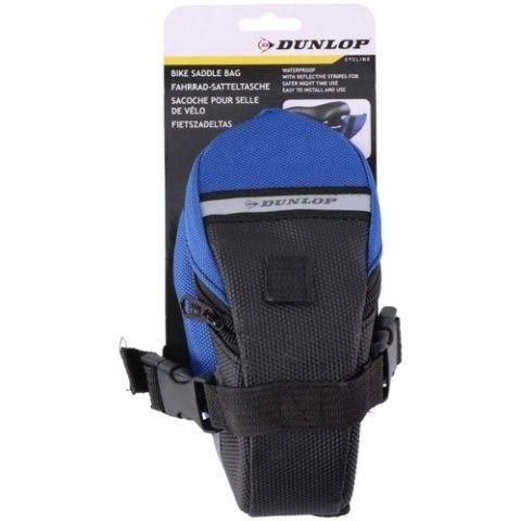 Dunlop - Torba / sakwa rowerowa pod siodełko (Niebieski) Dunlop - Torba / sakwa rowerowa pod siodełko (Niebieski)