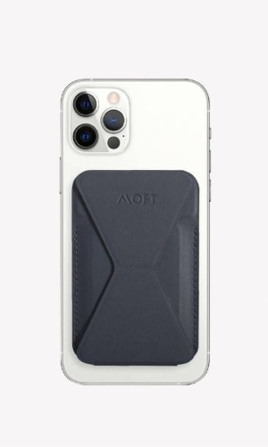 MOFT Snap-On Phone Stand & Wallet (MagSafe® Compatible) - Oxford Blue MOFT Snap-On Phone Stand & Wallet (MagSafe® Compatible) - Oxford Blue