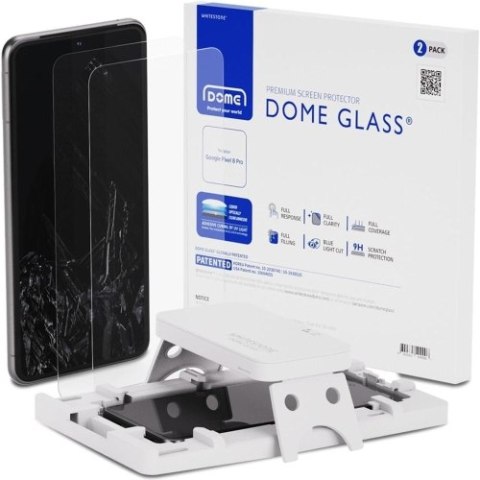 SZKŁO HARTOWANE WHITESTONE DOME GLASS 2-PACK GOOGLE PIXEL 8 PRO CLEAR SZKŁO HARTOWANE WHITESTONE DOME GLASS 2-PACK GOOGLE PIXEL 8 PRO CLEAR