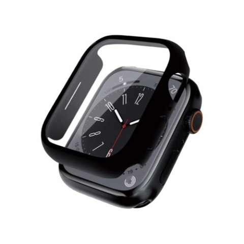 Crong Hybrid Watch Case - Etui ze szkłem Apple Watch 41mm (Black) Crong Hybrid Watch Case - Etui ze szkłem Apple Watch 41mm (Black)