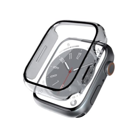 Crong Hybrid Watch Case - Etui ze szkłem Apple Watch 44mm (Clear) Crong Hybrid Watch Case - Etui ze szkłem Apple Watch 44mm (Clear)