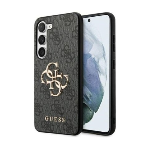 Guess 4G Big Metal Logo - Etui Samsung Galaxy S23 FE (szary) Guess 4G Big Metal Logo - Etui Samsung Galaxy S23 FE (szary)