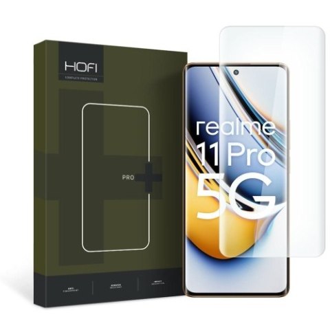 SZKŁO HARTOWANE HOFI UV GLASS PRO+ REALME 11 PRO 5G / 11 PRO+ PLUS 5G CLEAR SZKŁO HARTOWANE HOFI UV GLASS PRO+ REALME 11 PRO 5G / 11 PRO+ PLUS 5G CLEAR