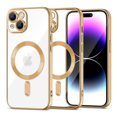 TECH-PROTECT MAGSHINE MAGSAFE IPHONE 15 PLUS GOLD TECH-PROTECT MAGSHINE MAGSAFE IPHONE 15 PLUS GOLD
