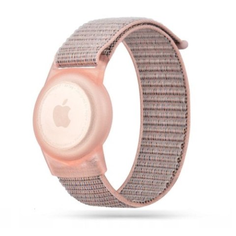 TECH-PROTECT NYLON FOR KIDS APPLE AIRTAG PINK TECH-PROTECT NYLON FOR KIDS APPLE AIRTAG PINK