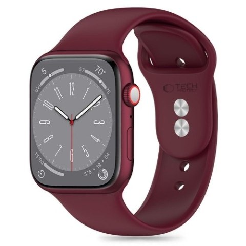 TECH-PROTECT SILICONE APPLE WATCH 4 / 5 / 6 / 7 / 8 / 9 / SE / ULTRA 1 / 2 (42 / 44 / 45 / 49 MM) MULBERRY TECH-PROTECT SILICONE APPLE WATCH 4 / 5 / 6 / 7 / 8 / 9 / SE / ULTRA 1 / 2 (42 / 44 / 45 / 49 MM) MULBERRY