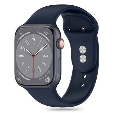 TECH-PROTECT SILICONE APPLE WATCH 4 / 5 / 6 / 7 / 8 / 9 / SE / ULTRA 1 / 2 (42 / 44 / 45 / 49 MM) STORM BLUE TECH-PROTECT SILICONE APPLE WATCH 4 / 5 / 6 / 7 / 8 / 9 / SE / ULTRA 1 / 2 (42 / 44 / 45 / 49 MM) STORM BLUE