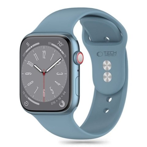 TECH-PROTECT SILICONE APPLE WATCH 4 / 5 / 6 / 7 / 8 / 9 / SE / ULTRA 1 / 2 (42 / 44 / 45 / 49 MM) WINTER BLUE TECH-PROTECT SILICONE APPLE WATCH 4 / 5 / 6 / 7 / 8 / 9 / SE / ULTRA 1 / 2 (42 / 44 / 45 / 49 MM) WINTER BLUE