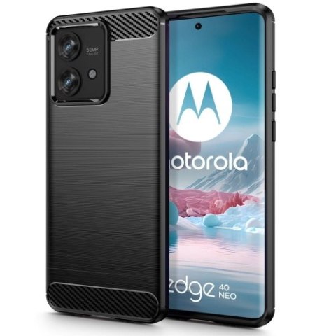TECH-PROTECT TPUCARBON MOTOROLA EDGE 40 NEO BLACK TECH-PROTECT TPUCARBON MOTOROLA EDGE 40 NEO BLACK