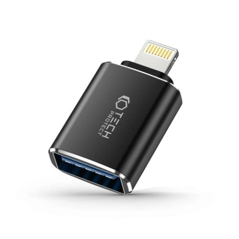 TECH-PROTECT ULTRABOOST ADAPTER LIGHTNING TO USB OTG BLACK TECH-PROTECT ULTRABOOST ADAPTER LIGHTNING TO USB OTG BLACK