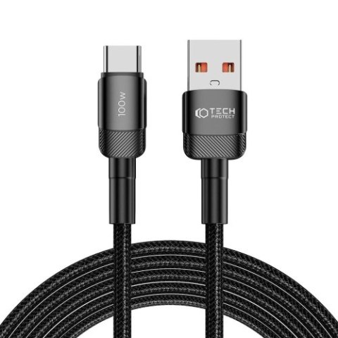 TECH-PROTECT ULTRABOOST EVO TYPE-C CABLE 100W/5A 300CM BLACK TECH-PROTECT ULTRABOOST EVO TYPE-C CABLE 100W/5A 300CM BLACK