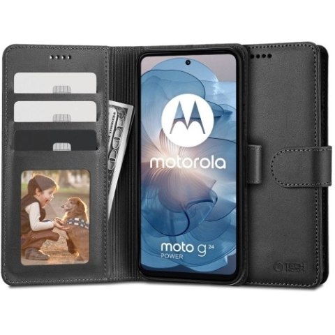 TECH-PROTECT WALLET MOTOROLA MOTO G24 / G24 POWER / G04 / E14 BLACK TECH-PROTECT WALLET MOTOROLA MOTO G24 / G24 POWER / G04 / E14 BLACK