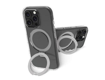Dbramante1928 Iceland Ultra D3O MS Kick - obudowa ochronna z podstawką do iPhone 16 Pro Max kompatybilna z MagSafe (clear) Dbramante1928 Iceland Ultra D3O MS Kick - obudowa ochronna z podstawką do iPhone 16 Pro Max kompatybilna z MagSafe (clear)